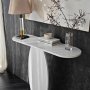 HANAH HOME Polica Ellittica White - slika 4