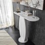 HANAH HOME Polica Ellittica White - slika 5