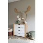 HANAH HOME Komoda Nisan 1600 026 White Walnut - slika 2