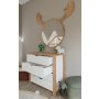 HANAH HOME Komoda Nisan 1600 026 White Walnut - slika 3