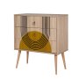 HANAH HOME Komoda City Trio Sun - slika 2