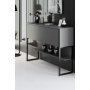 HANAH HOME Komoda Luxe Black Anthracite - slika 2