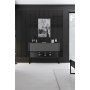 HANAH HOME Komoda Luxe Black Anthracite - slika 3