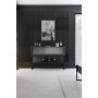 HANAH HOME Komoda Luxe Black Anthracite - slika 4