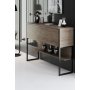 HANAH HOME Komoda Luxe Black Walnut - slika 2