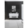 HANAH HOME Komoda Luxe Black White - slika 3