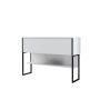 HANAH HOME Komoda Luxe Black White - slika 5