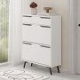 HANAH HOME Cipelarnik Astat White - slika 2