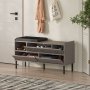 HANAH HOME Cipelarnik Heaton Shoe Bench Light Mocha - slika 3