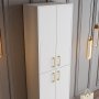 HANAH HOME Cipelarnik Berlin A White Gold - slika 4