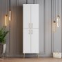 HANAH HOME Cipelarnik Berlin A White Gold - slika 1