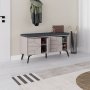 HANAH HOME Cipelarnik Dune Bench Light Mocha - slika 3