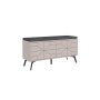 HANAH HOME Cipelarnik Dune Bench Light Mocha - slika 5