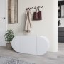 HANAH HOME Cipelarnik Pozy Shoe Bench White - slika 3