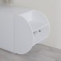 HANAH HOME Cipelarnik Pozy Shoe Bench White - slika 4