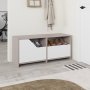 HANAH HOME Cipelarnik Nexus Shoe Cabinet Light Mocha White - slika 3