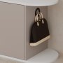 HANAH HOME Cipelarnik Nova Shoe Bench White Light Mocha - slika 5