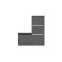 HANAH HOME Cipelarnik Dude Grey - slika 4