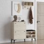 HANAH HOME Cipelarnik sa čivilukom Bred Travertine - slika 2