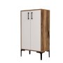 HANAH HOME Cipelarnik Prag Walnut White - slika 5