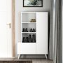 HANAH HOME Cipelarnik Agostina Shoes White - slika 1