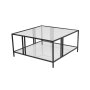 HANAH HOME Sto za dnevnu sobu Uranus Black - slika 3