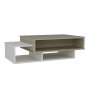 HANAH HOME Sto za dnevnu sobu Tab White Cordoba - slika 1
