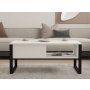 HANAH HOME Sto za dnevnu sobu Devon White - slika 3
