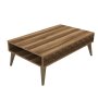 HANAH HOME Sto za dnevnu sobu City Walnut - slika 1