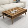 HANAH HOME Sto za dnevnu sobu City Walnut - slika 2