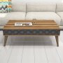 HANAH HOME Sto za dnevnu sobu City Walnut Chalcedony - slika 3
