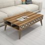 HANAH HOME Sto za dnevnu sobu City Walnut Cream - slika 2