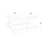HANAH HOME Sto za dnevnu sobu Skull Travertine - slika 4