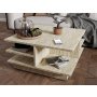 HANAH HOME Sto za dnevnu sobu Skull Travertine - slika 2