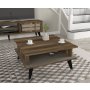 HANAH HOME Sto za dnevnu sobu Logan Walnut - slika 3