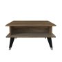 HANAH HOME Sto za dnevnu sobu Logan Walnut - slika 4