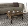 HANAH HOME Sto za dnevnu sobu Logan Walnut - slika 2