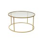 HANAH HOME Sto za dnevnu sobu Berlin Gold - slika 1