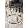 HANAH HOME Sto za dnevnu sobu Berlin Gold - slika 2