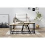 HANAH HOME Sto za dnevnu sobu Boyce Oak - slika 3