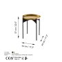 HANAH HOME Sto za dnevnu sobu Shb 002 - slika 4