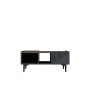 HANAH HOME Sto za dnevnu sobu Draw Anthracite - slika 1