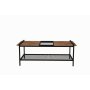 HANAH HOME Sto za dnevnu sobu Mata Atlantic Pine Black - slika 5
