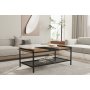 HANAH HOME Sto za dnevnu sobu Mata Atlantic Pine Black - slika 2