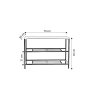 HANAH HOME Cipelarnik Greifswald L2035 - slika 5