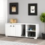 HANAH HOME Cipelarnik Sarandon White - slika 1