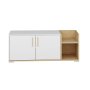 HANAH HOME Cipelarnik Sunrise Sapphire Oak White - slika 3