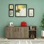 HANAH HOME Cipelarnik Sunrise Walnut - slika 1