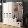 HANAH HOME Ormar za hodnik Asimo Ced White - slika 2
