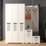 HANAH HOME Ormar za hodnik Asimo Ced White - slika 1